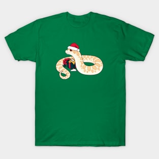 Albino Western Hognose Snake Christmas Edition T-Shirt